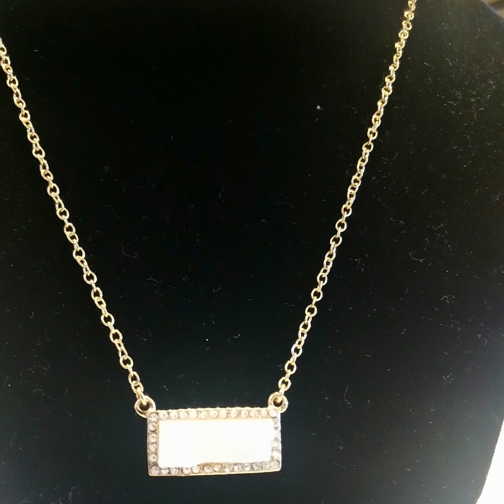 BN druzy necklace